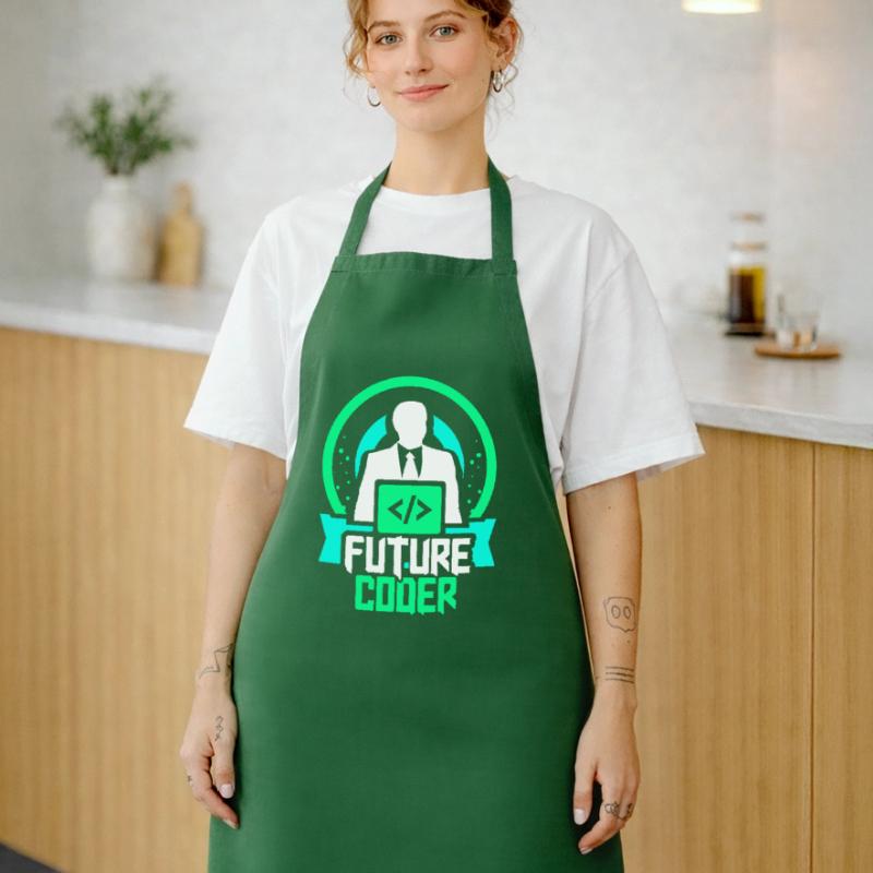 Zukünftiger Coder Coding Programmierer Code Kochschürze