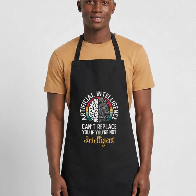 Artificial Intelligence Algorithm Brain Cooking Apron