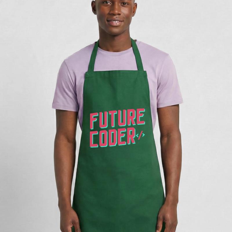 Zukünftiger Coder Coding Code Programmierer Kochschürze