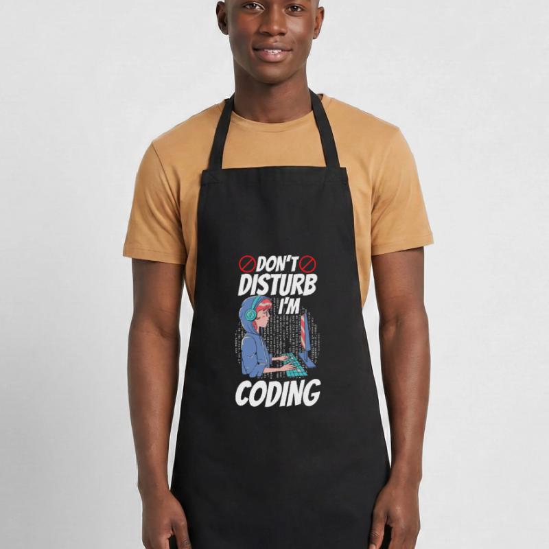 Ne vous embêtez pas: je programme Coding Coder Tablier de cuisine