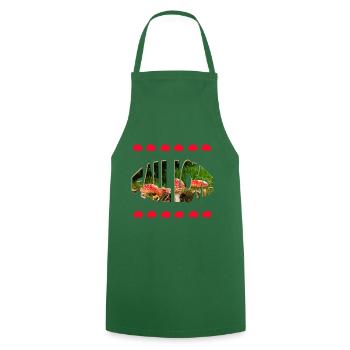 autumn 59 - Cooking Apron - green - Front - AI Model Male 185 dark (185cm)