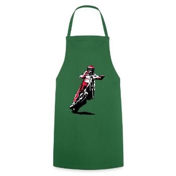 Speedway - Kochschürze - Grün - Vorne - AI Model Male 185 dark (185cm)