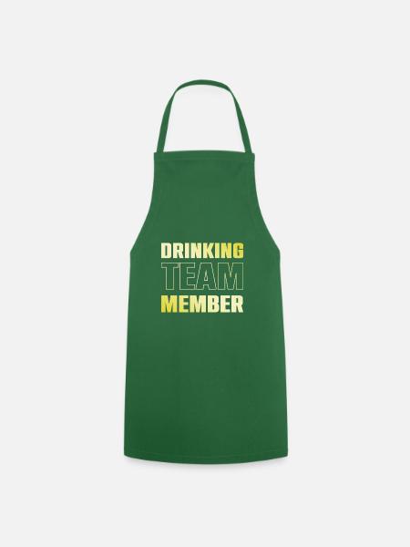 Drinking Team - Kochschürze - Grün