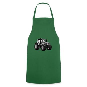 Tracteur - Tablier de cuisine - vert foncé - Devant - AI Model Male 185 dark (185cm)