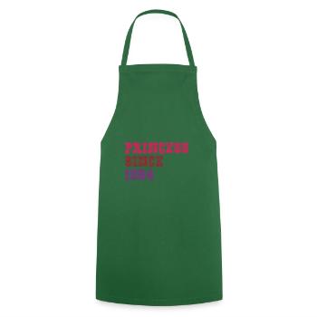 1984 Birthday Princess - Cooking Apron - green - Front - AI Model Male 185 dark (185cm)