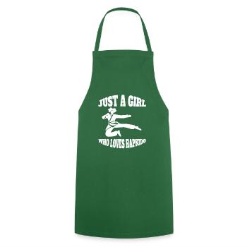 Hapkido Karate Martial Arts Judo Aikido Martial Arts - Cooking Apron - green - Front - AI Model Male 185 dark (185cm)