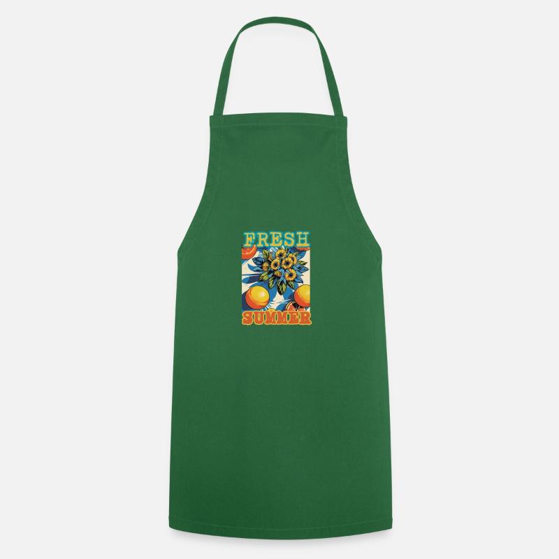 summer - Cooking Apron - green