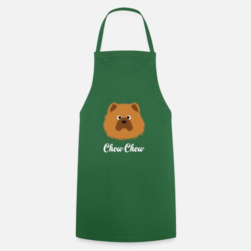 Chow Chow - Tablier de cuisine - vert foncé