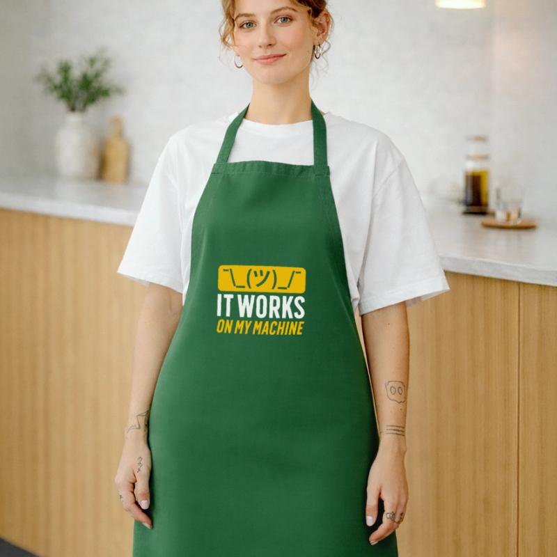 Ascii Coder CSS HTML Nerd Geek Programmer Cooking Apron