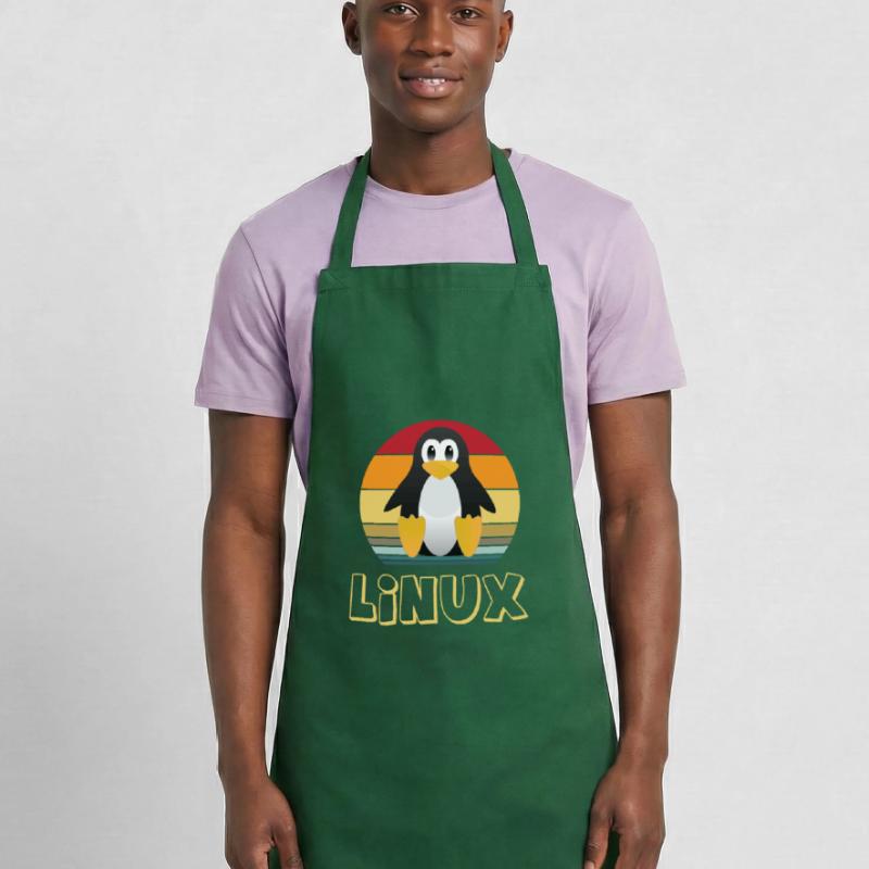 Linux Penguin Cooking Apron