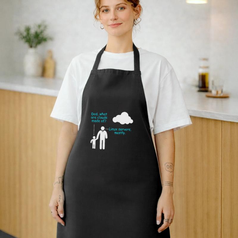 Coder Software Developer Witz Cloud Linux Server Cooking Apron