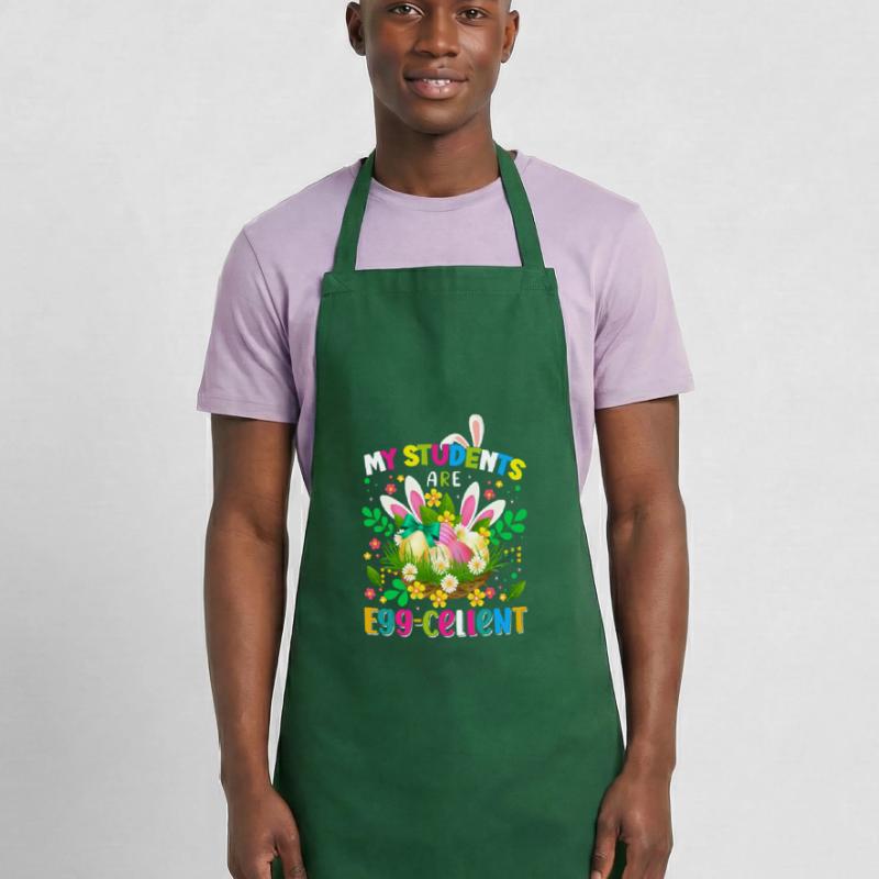 Easter Easter Easter Eggs Cooking Apron