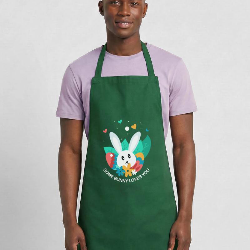 Easter Easter Easter Eggs Cooking Apron