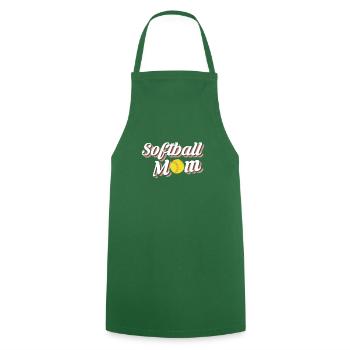 Softball Mom Shirt Geschenk - Kochschürze - Grün - Vorne - AI Model Male 185 dark (185cm)