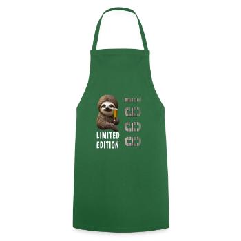 25th birthday born 1998 - Cooking Apron - green - Front - AI Model Male 185 dark (185cm)