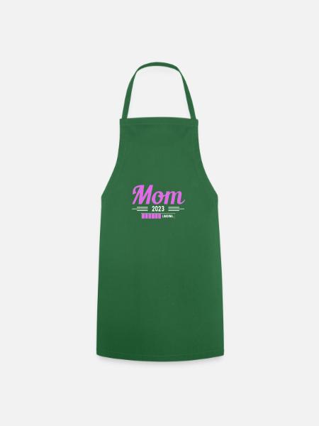 Mom 2023 Loading Shirt Geschenk - Kochschürze - Grün