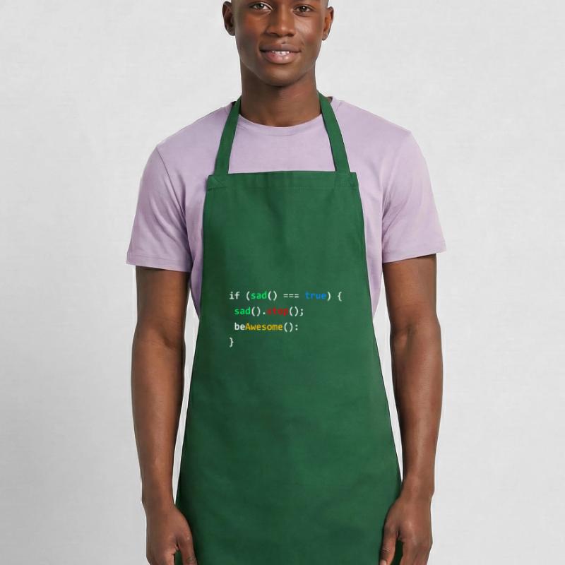 If Sad Be Awesome Programming Coding Nerd Gift Cooking Apron