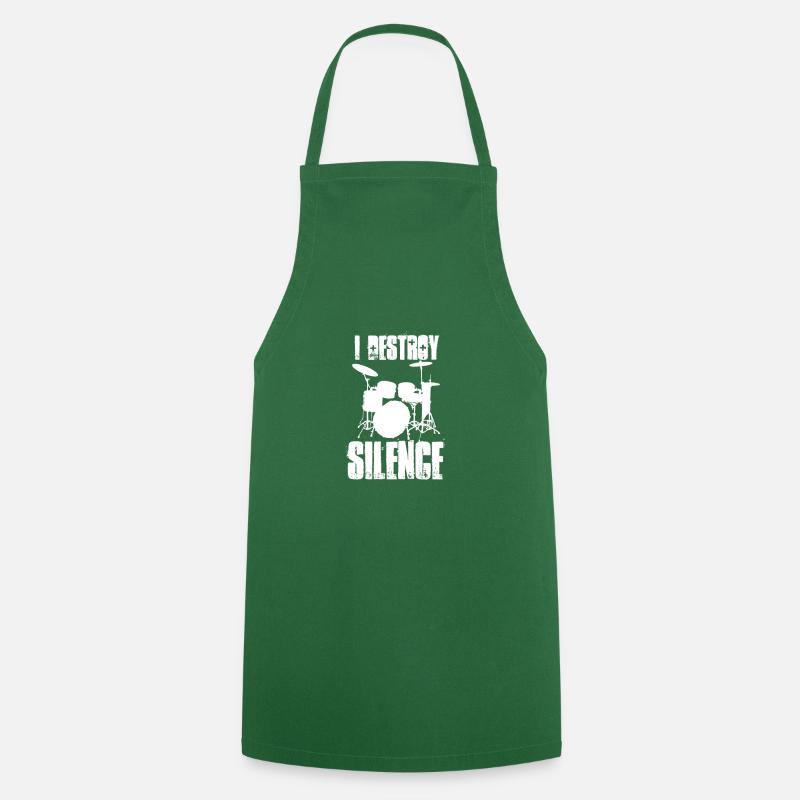 batteur - Tablier de cuisine - vert foncé