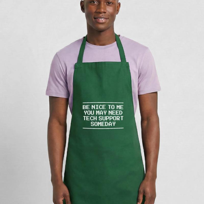 Tech Support Computer Science Computer IT Technology Cooking Apron