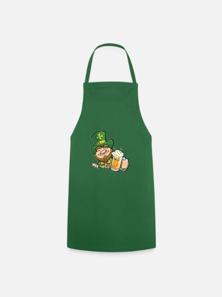 St Patricks Design - Kochschürze - Grün