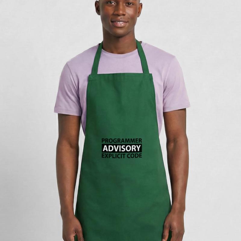 Programmer Advisory Explicit Code Cooking Apron
