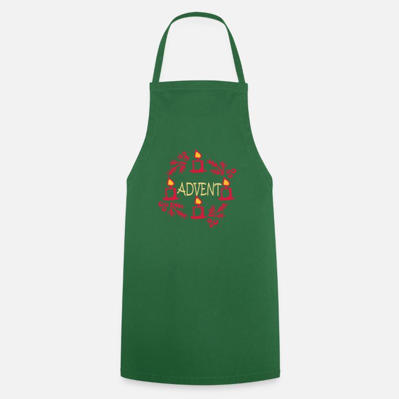 Advent - Cooking Apron - green