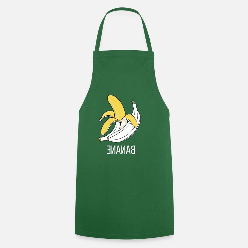 Banane mal anders - Kochschürze - Grün
