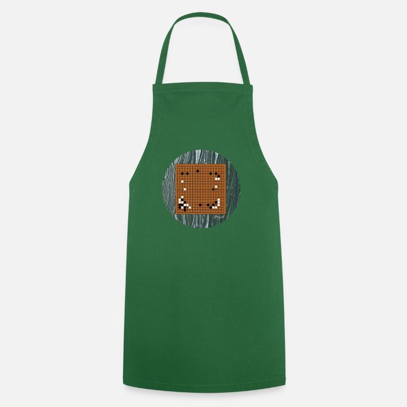 Move 37, AlphaGo vs. Lee Sedol - Cooking Apron - green