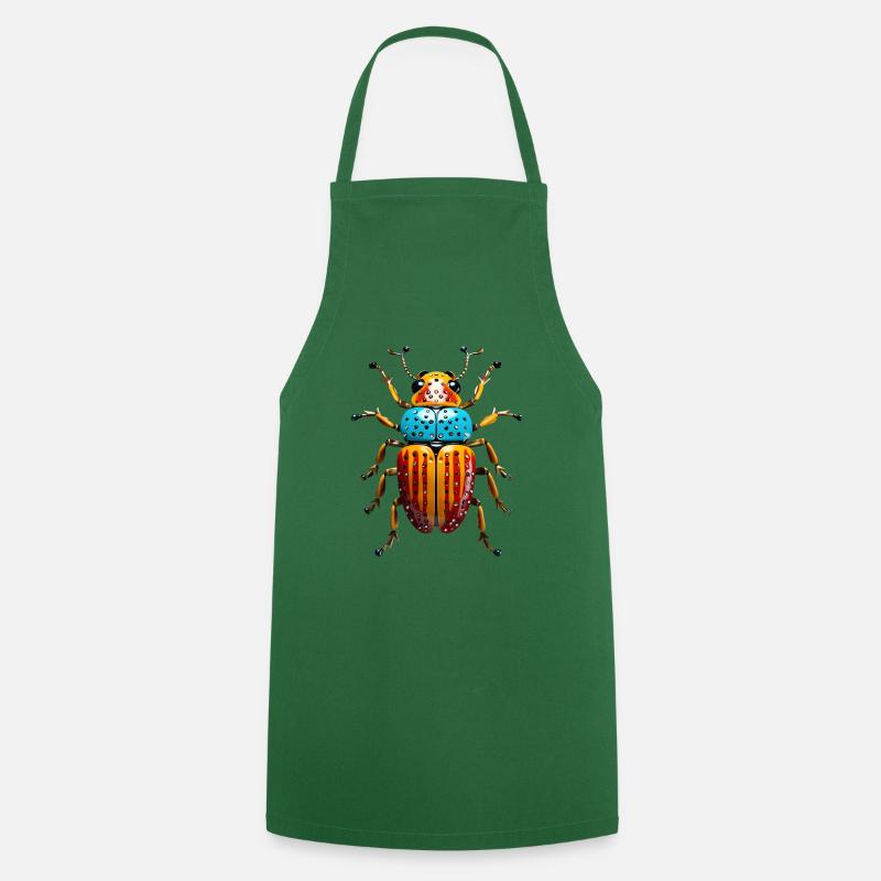 Abstract - Cooking Apron - green