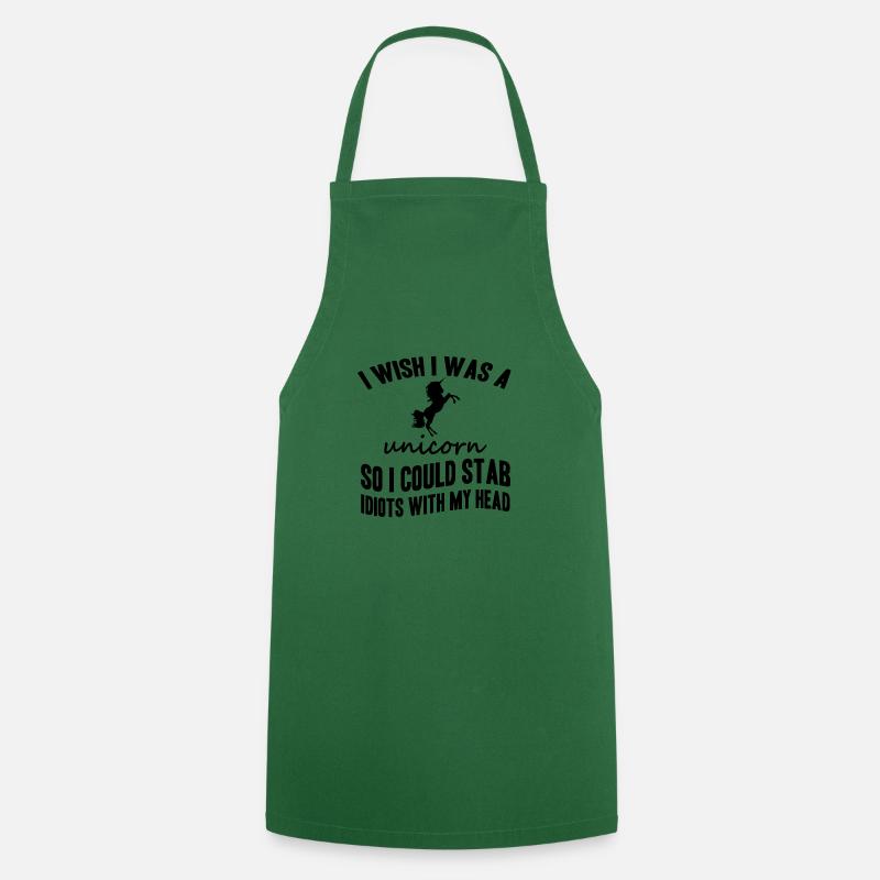 wishful Thinking - Tablier de cuisine - vert foncé