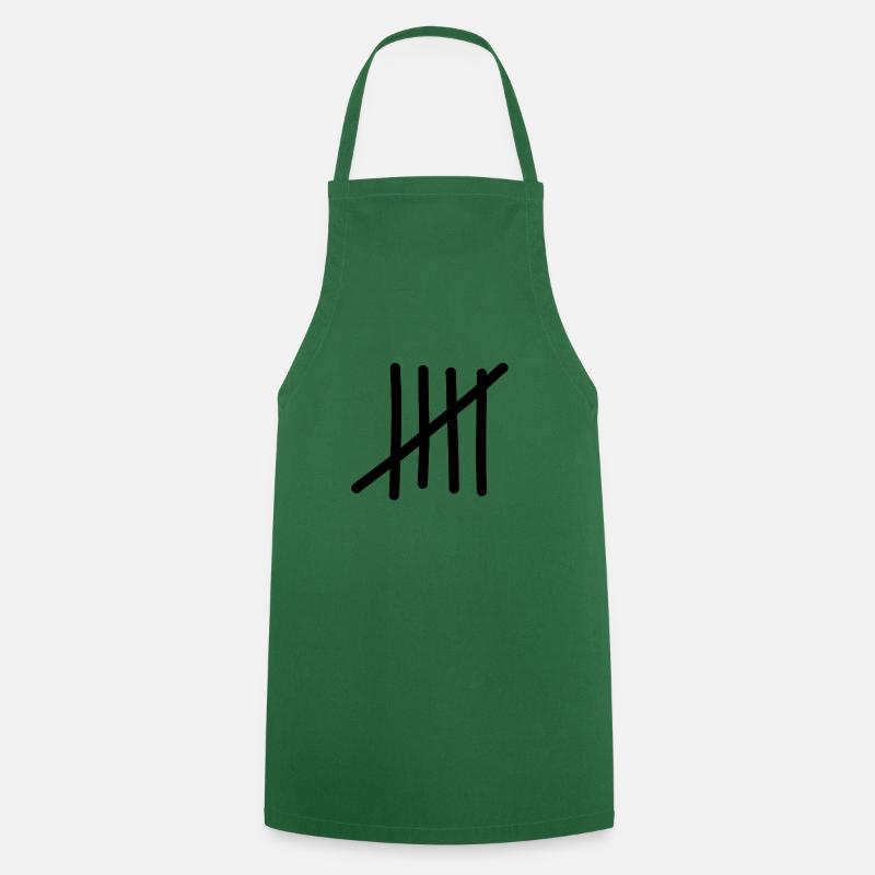 five - Tablier de cuisine - vert foncé