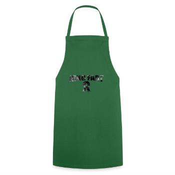 King Fart Farts Fart Best Furzer Gift - Cooking Apron - green - Front - AI Model Male 185 dark (185cm)