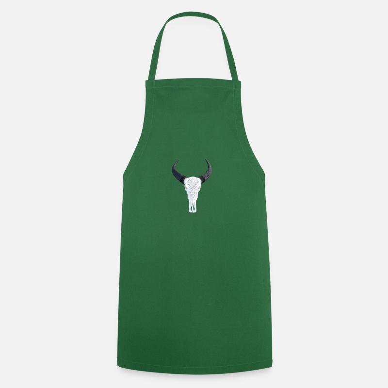 cornes - Tablier de cuisine - vert foncé