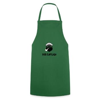 Maillot partenaire Captain Captain Friend Cruise - Tablier de cuisine - vert foncé - Devant - AI Model Male 185 dark (185cm)