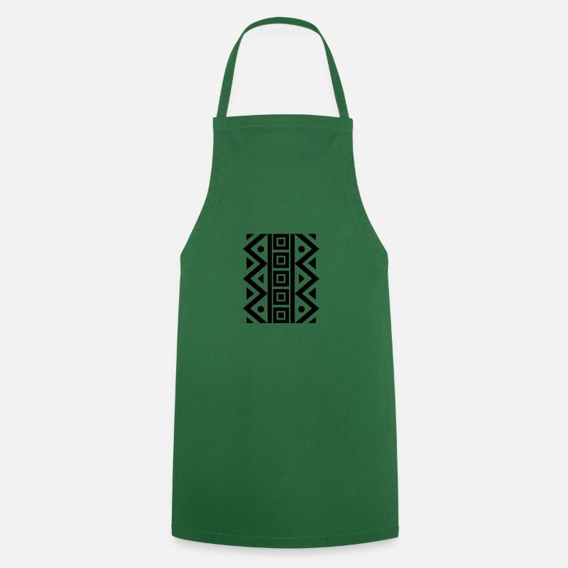 Nice pattern design - Cooking Apron - green
