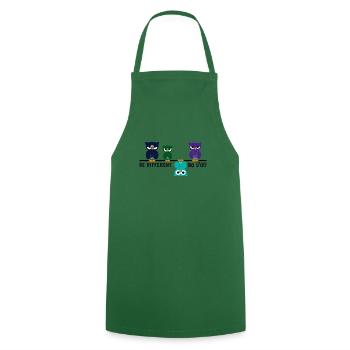 Be different be you - Cooking Apron - green - Front - AI Model Male 185 dark (185cm)