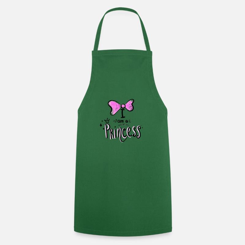 I am a princess - Cooking Apron - green