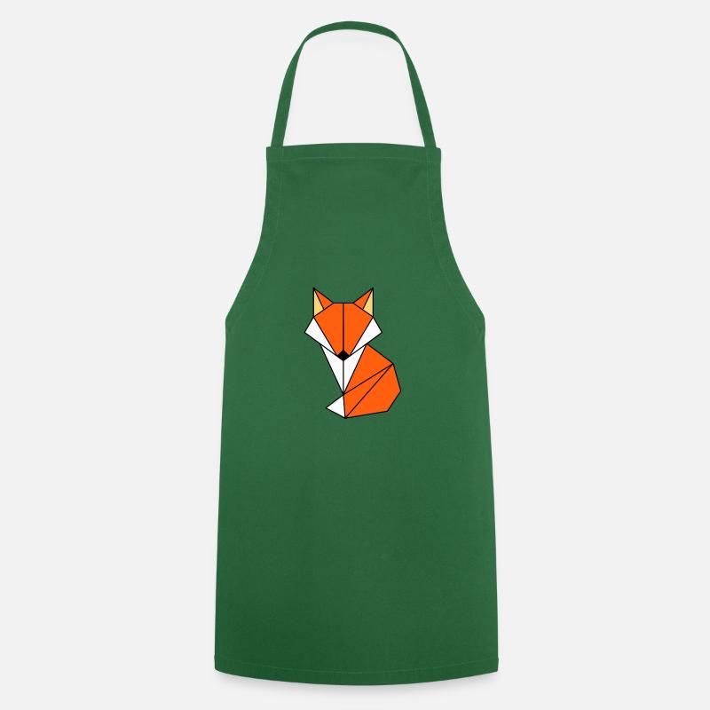 Fox - Cooking Apron - green