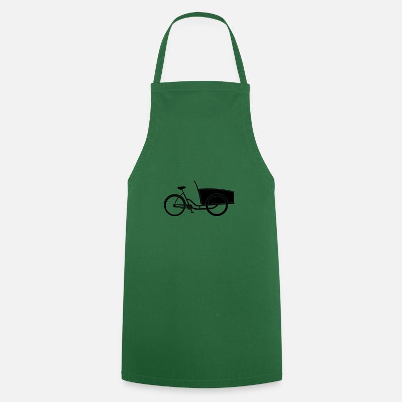 cargo bike - Cooking Apron - green