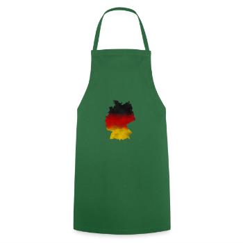 Germany - flag - Cooking Apron - green - Front - AI Model Male 185 dark (185cm)