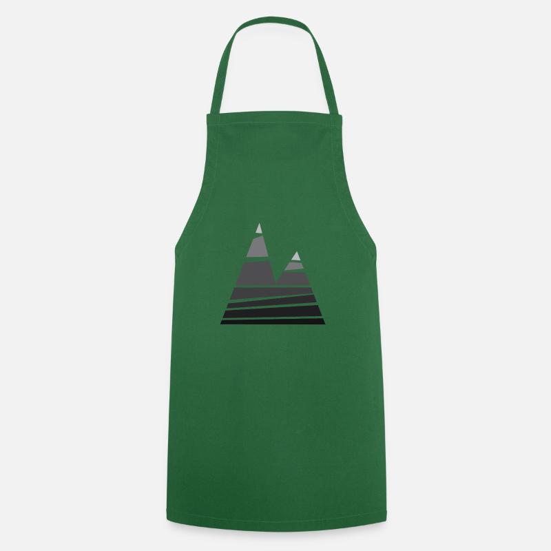 MOUNTAIN - Tablier de cuisine - vert foncé