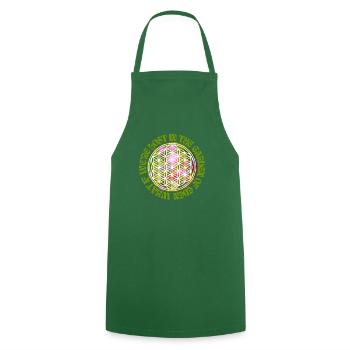 What if we re lost in the Garden of Eden - Cooking Apron - green - Front - AI Model Male 185 dark (185cm)