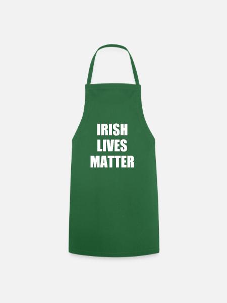 Irish lives matter - Kochschürze - Grün