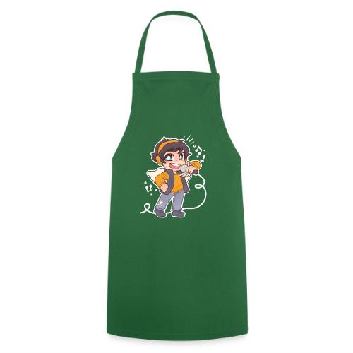 Boy with microphone and wings - Cooking Apron