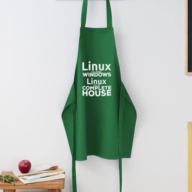Linux is not Windows! Linux is a complete house! Cooking Apron