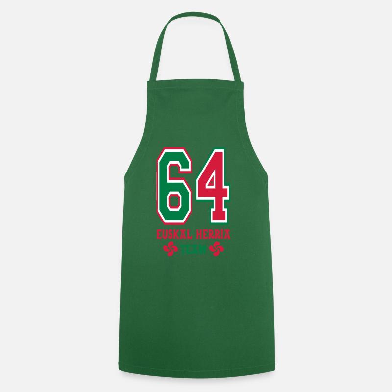 Basque Team - Tablier de cuisine - vert foncé