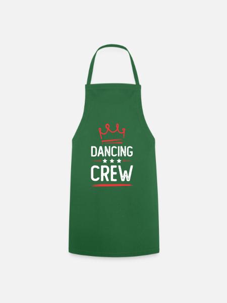 Dancing Crew - Kochschürze - Grün