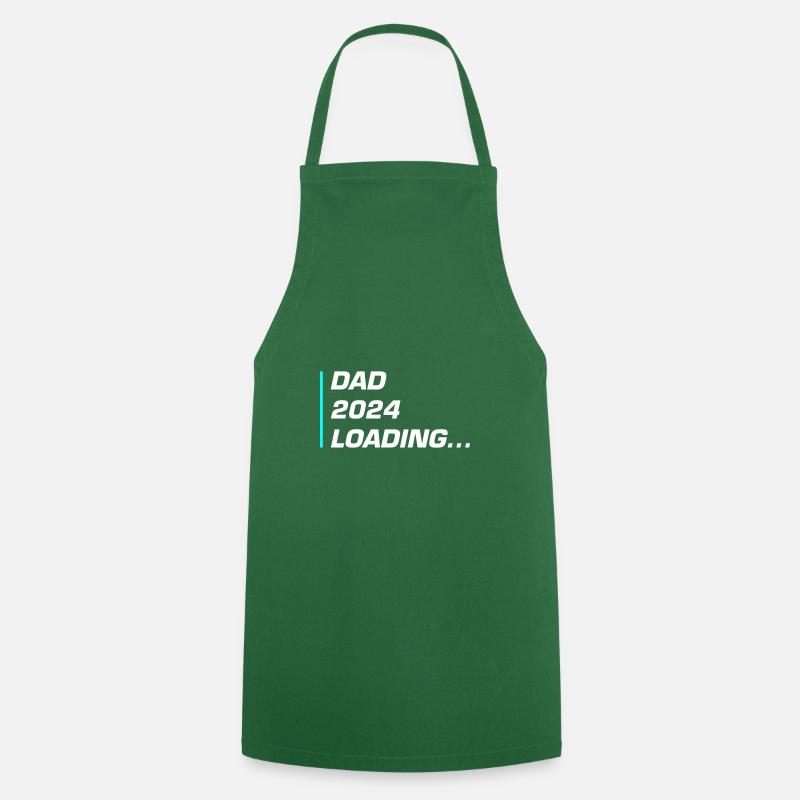 Dad 2024 Loading Papa - Kochschürze - Grün