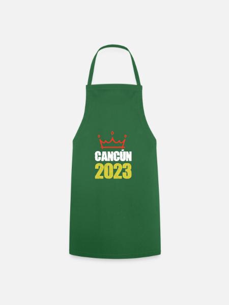 Cancun 2023 - Kochschürze - Grün