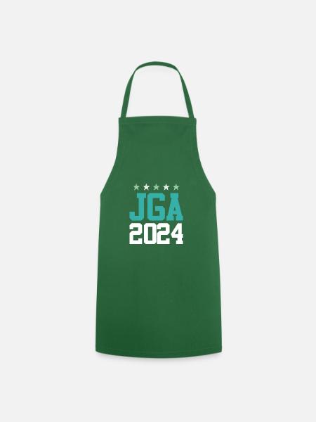 Jga 2024 Junggesellenabschied - Kochschürze - Grün